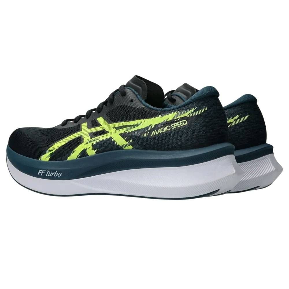 Tênis Asics Magic Speed 4 Masculino 1011B875-001 Preto/Amarelo 4