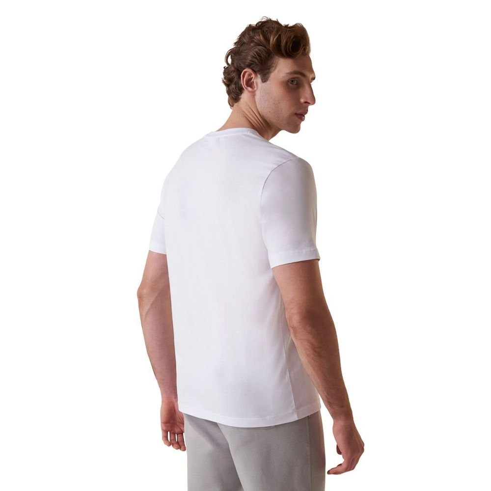 Camiseta Fila M/C Comfort Classic Masculina F11L01641-100 Branco 2