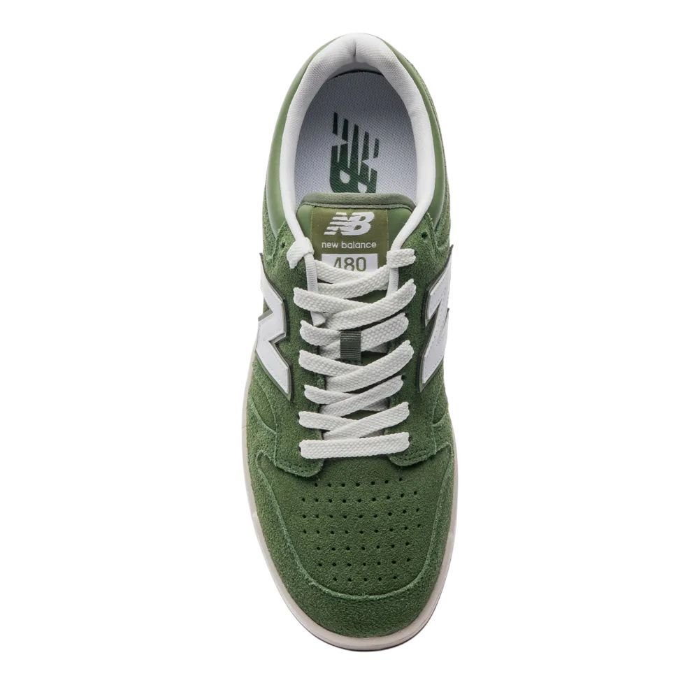 Tênis New Balance 480 Low Masculino BB480HED Verde/Branco 4