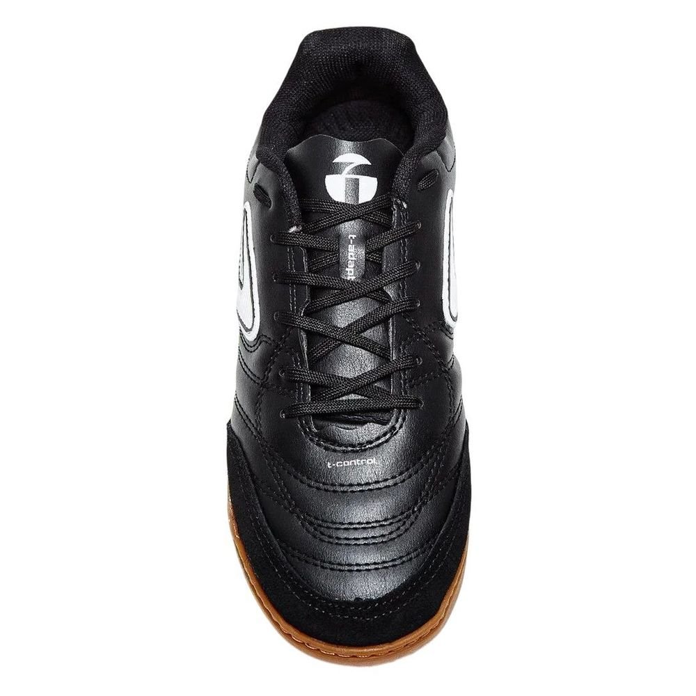 Chuteira Juvenil Topper Futsal Maestro Club V TP08450001 Preto/Branco 5