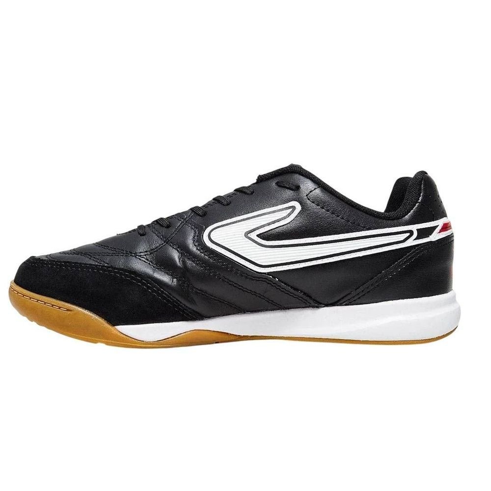 Chuteira Topper Futsal Maestro Pro V Masculina TP05310001 Preto/Branco 2