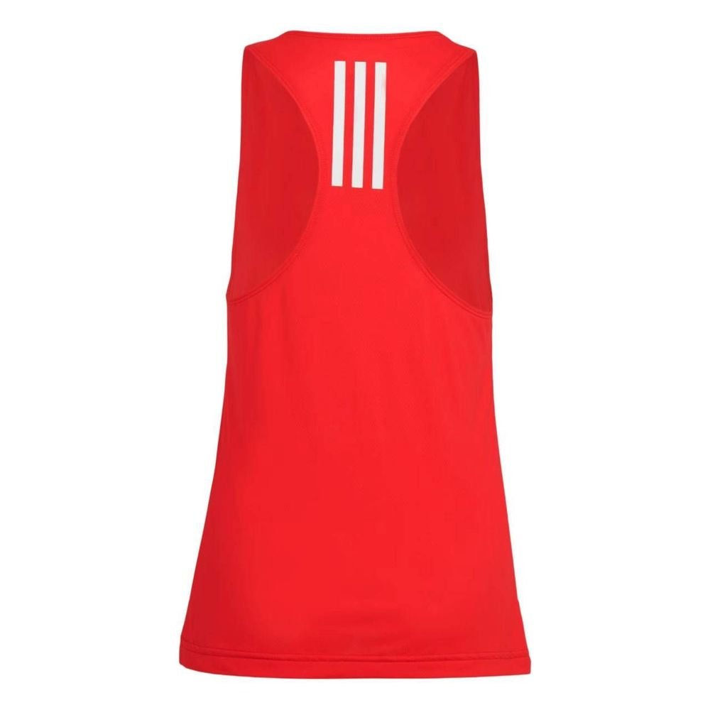 Regata Adidas Own The Run 3 Listras Feminino JV9102 Vermelho 2
