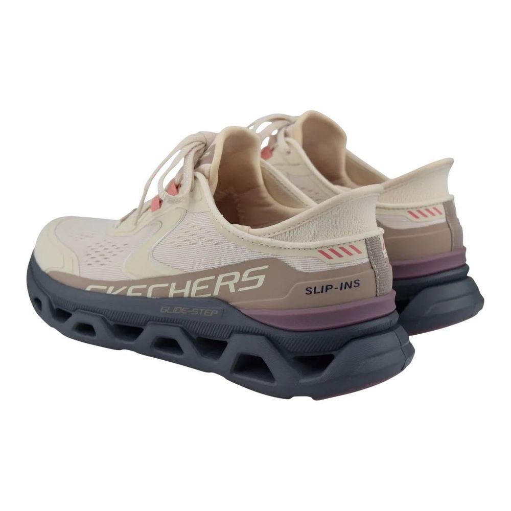 Tênis Skechers Glide Step Altus Feminino 150510-NTGY Bege 4