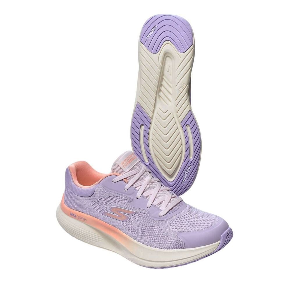 Tênis Skechers Go Walk Max Walker Feminino 125053-LVLP Lilás 3