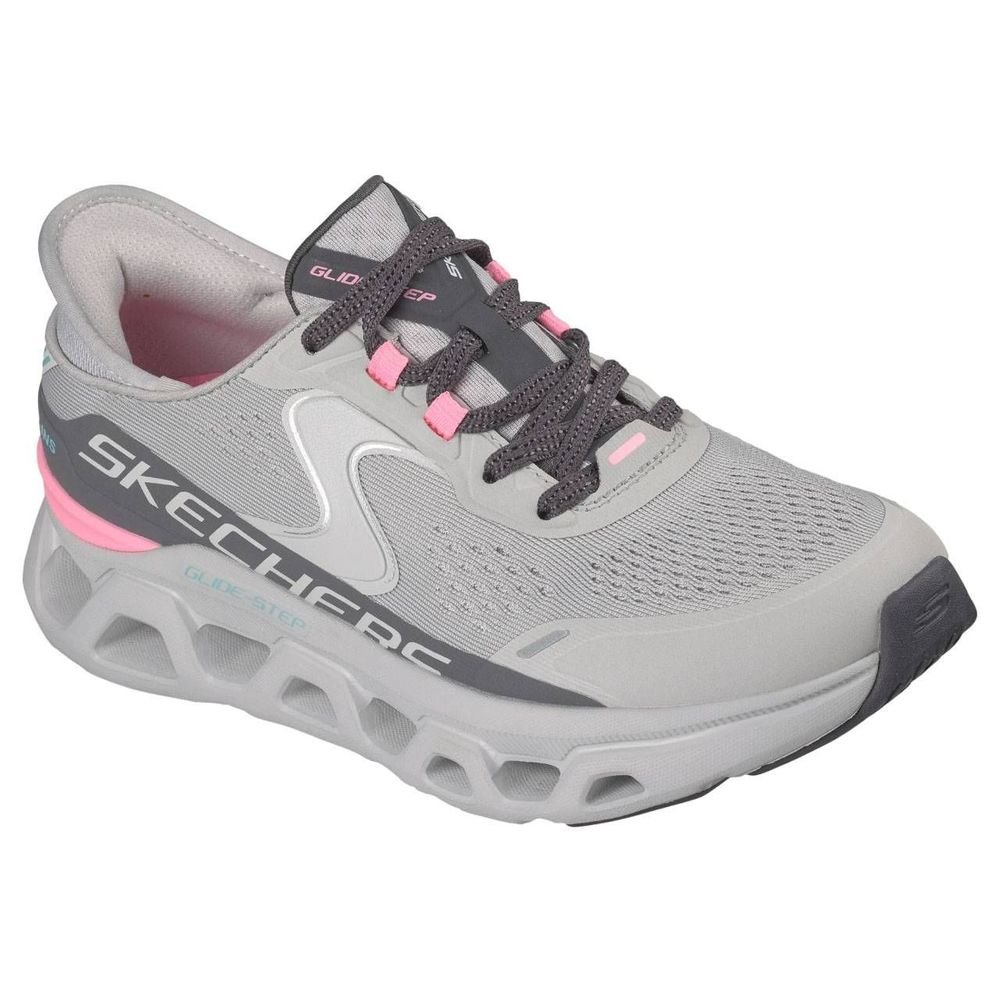 Tênis Skechers Glide Step Altus Feminino 150510-GYPK Cinza/Rosa 3