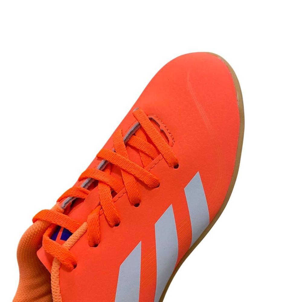 Chuteira Juvenil Adidas Futsal Predator Essentials 25 JI1101 Laranja 3