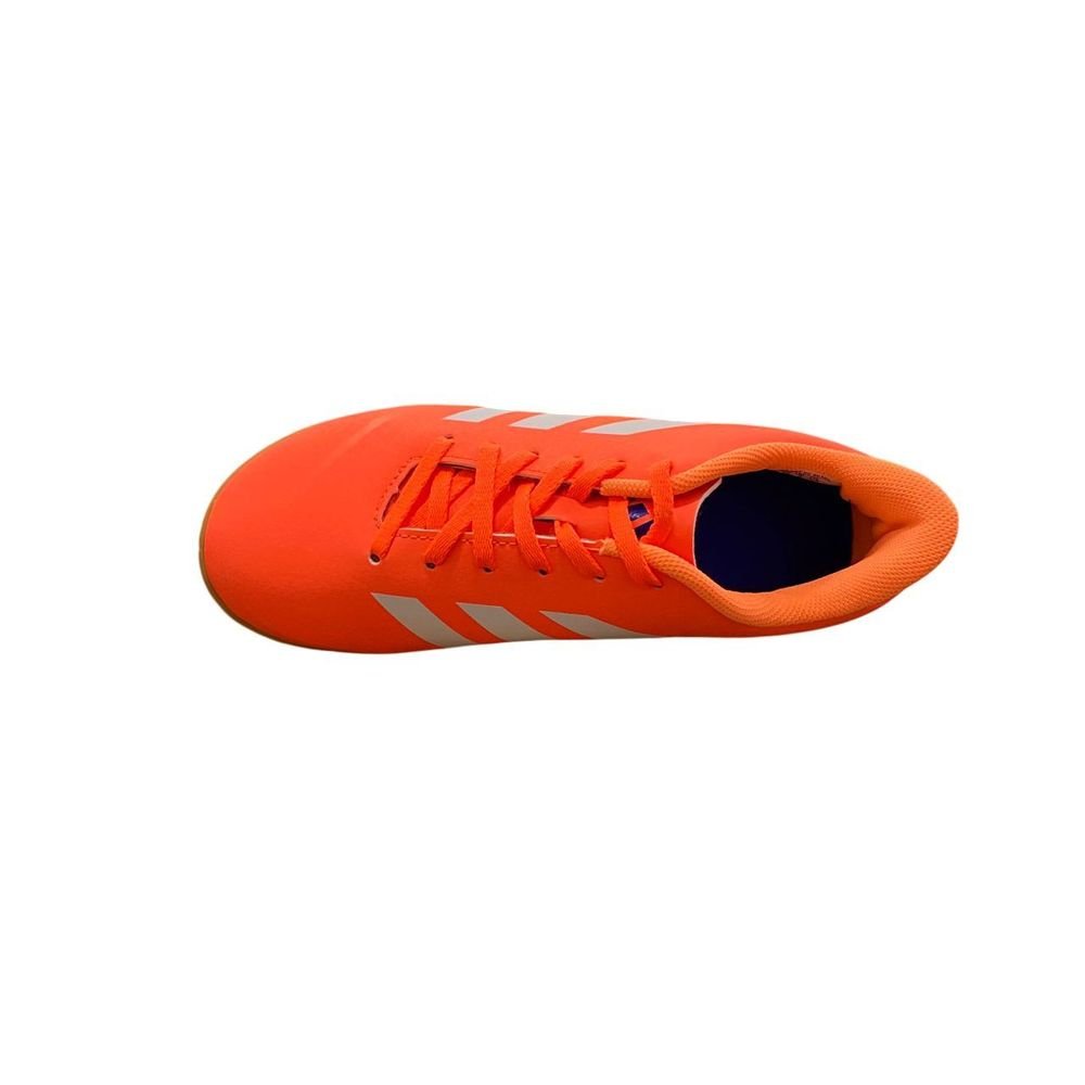 Chuteira Juvenil Adidas Futsal Predator Essentials 25 JI1101 Laranja 5