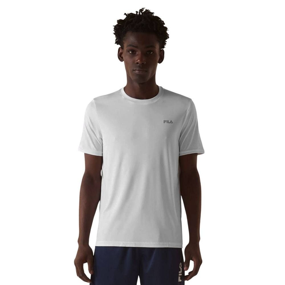 Camiseta Fila Basic Sports II Masculina F11AT00721-1671 Branco 3