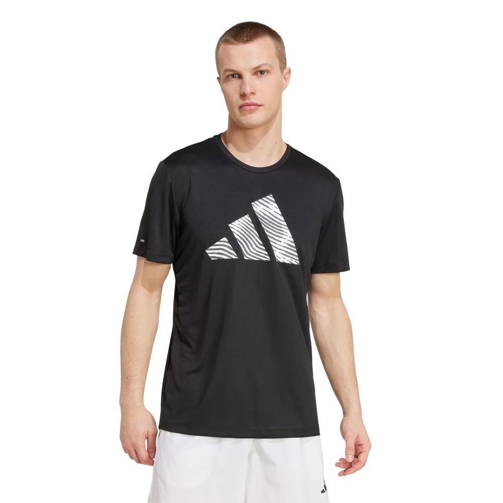 Camiseta Adidas M/C Adi365 Essentials Masculina JM5741 Preto 2