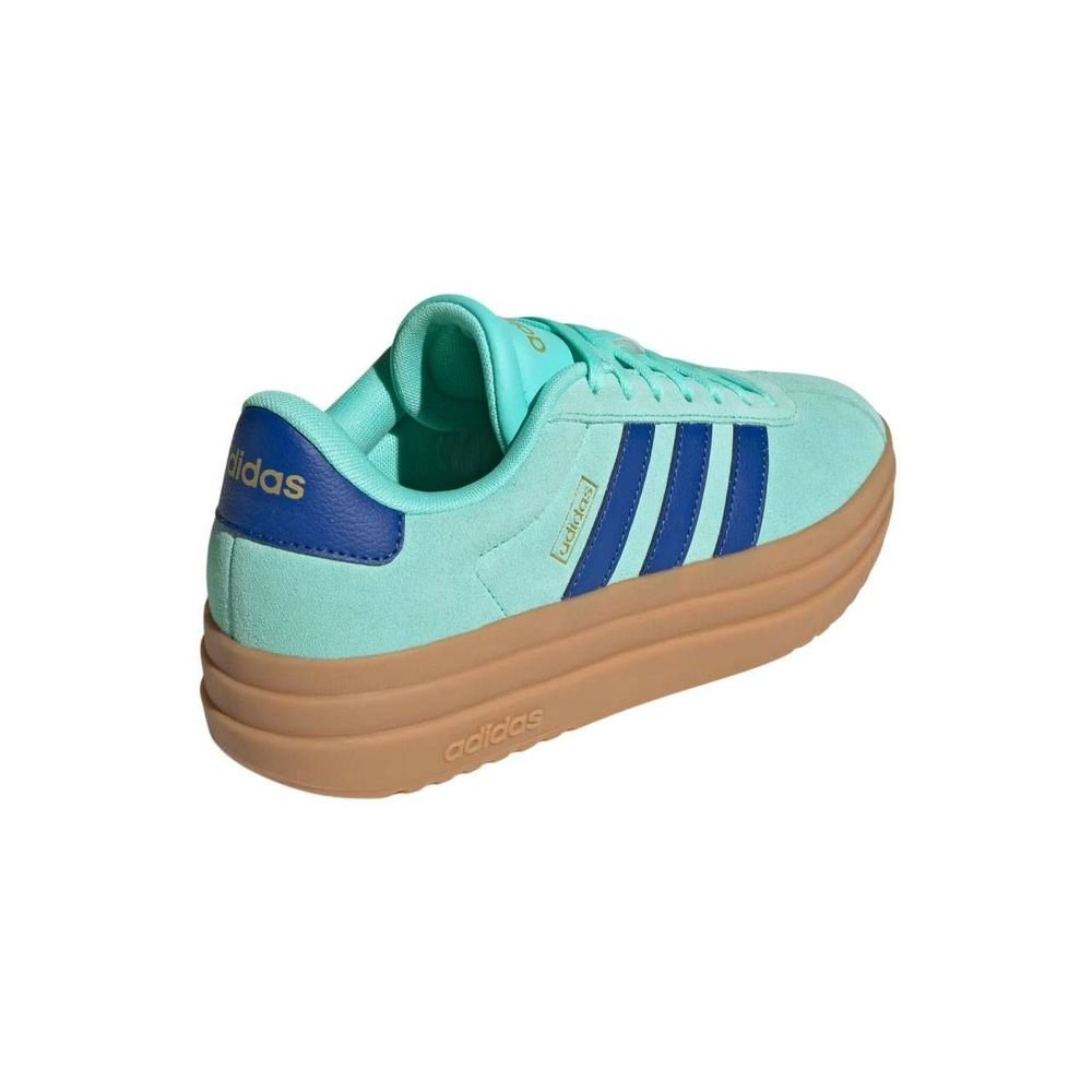 Tênis Adidas VL Court Bold Feminino JS3813 Verde/Azul 3