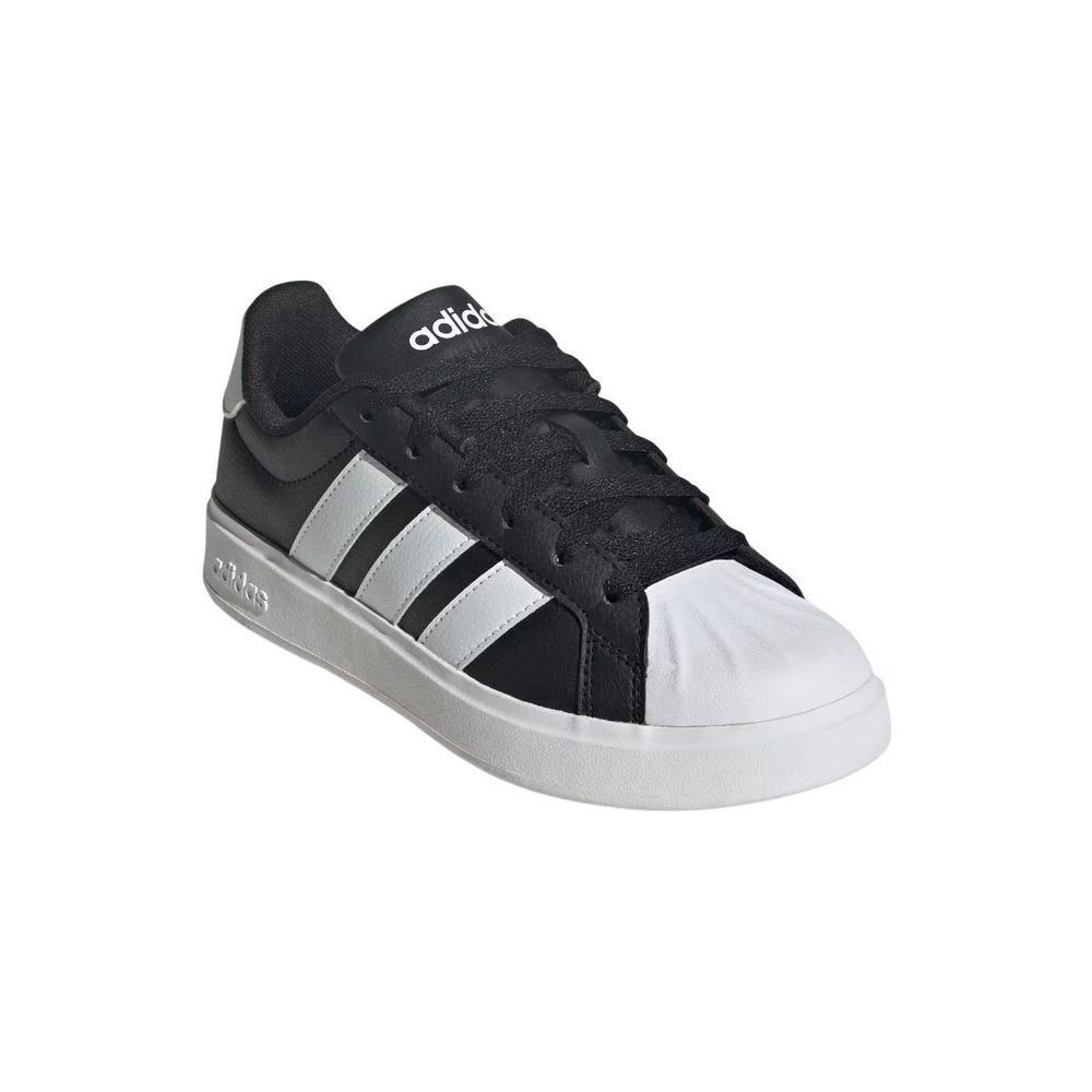 Tênis Juvenil Adidas Street Talk JQ8610 Preto/Branco 3