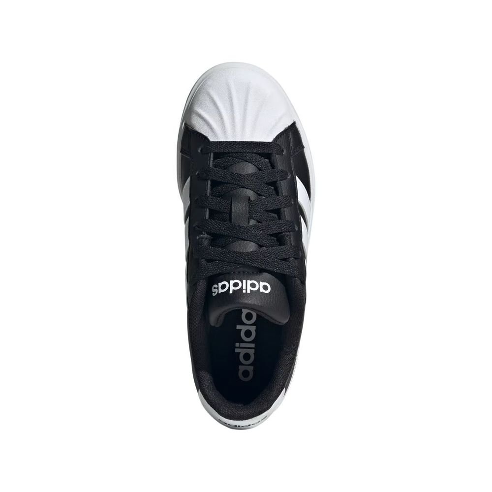 Tênis Juvenil Adidas Street Talk JQ8610 Preto/Branco 5
