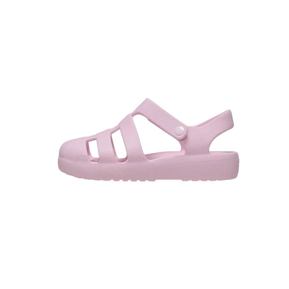 Sandália Infantil Crocs Classic Fisherman 210626-6ZW Rosa 2
