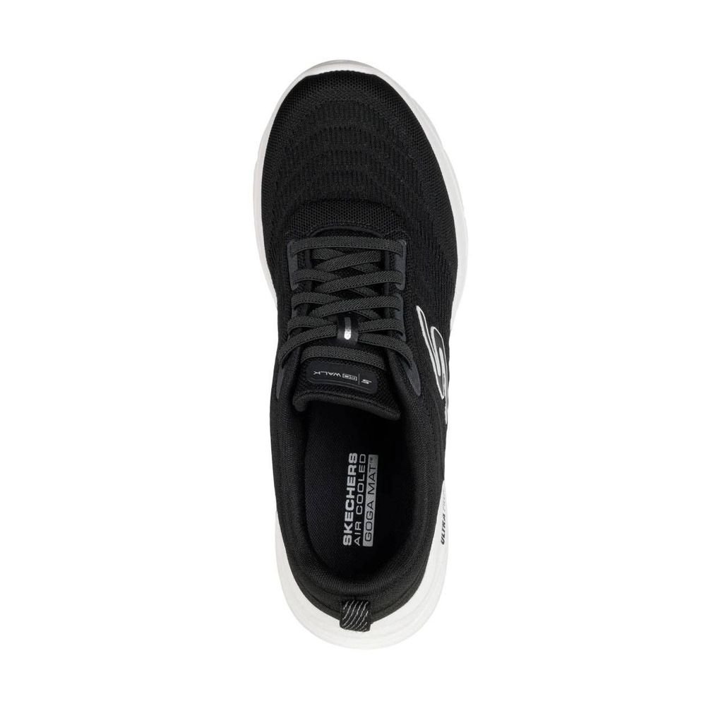 Tênis Skechers Go Walk 8 Masculino 216782-BKW Preto 4