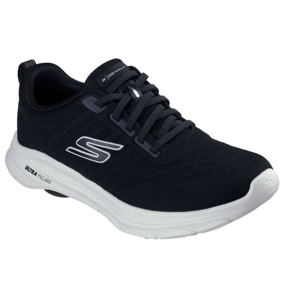 Tênis Skechers Go Walk 8 Masculino 216782-BKW Preto 3