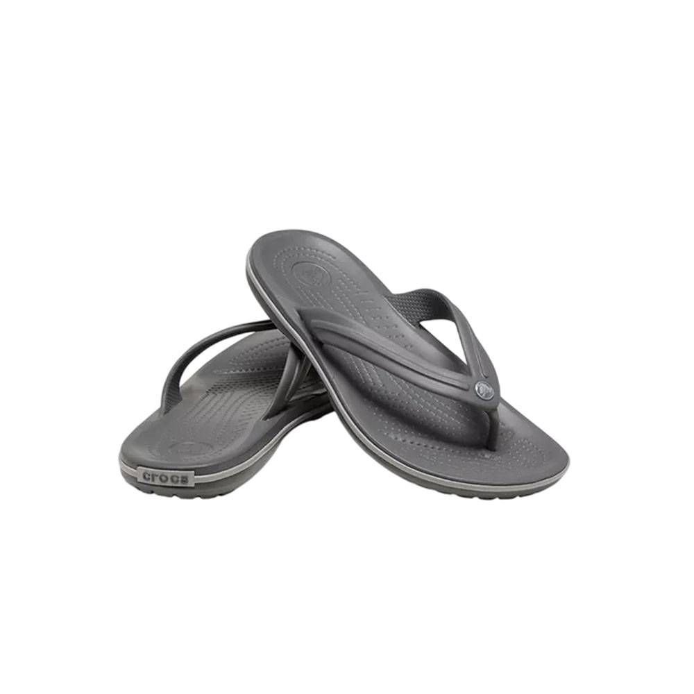 Chinelo Crocs Crocband Flip Masculino 11033-0EX Preto/Cinza 3