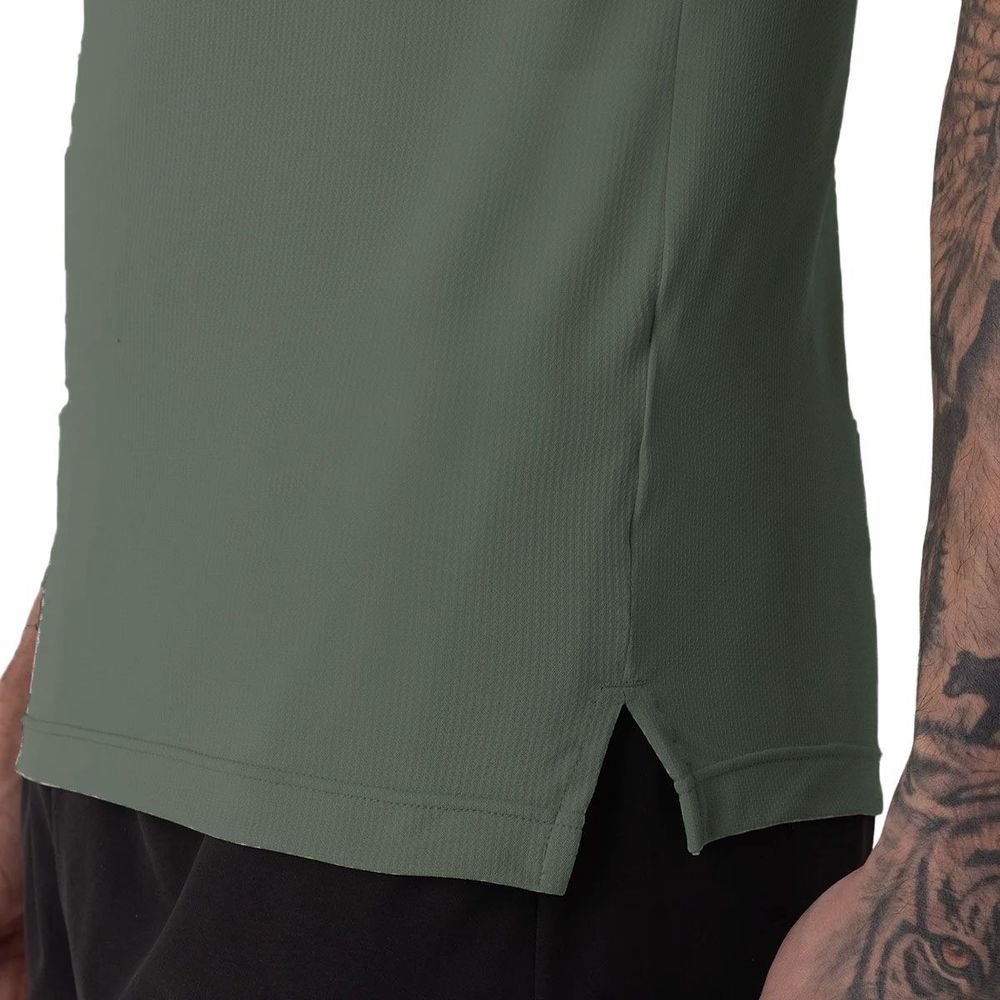 Camiseta New Balance M/C Sport Essentials Masc MT41222B-YST Verde 3