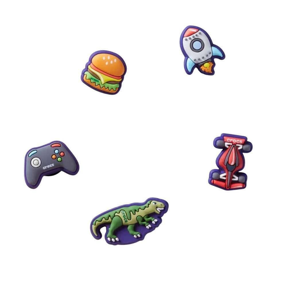 Broche Crocs Tiny Boy Favorites 5 Pcs Unissex 10016345-9999 Multicores 2