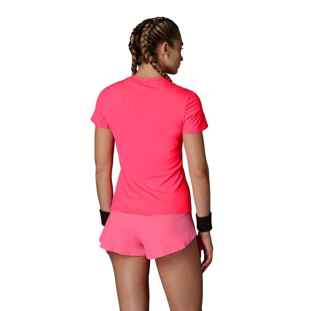 Camiseta Adidas M/C Adizero Essential Feminina JF3497 Rosa 2