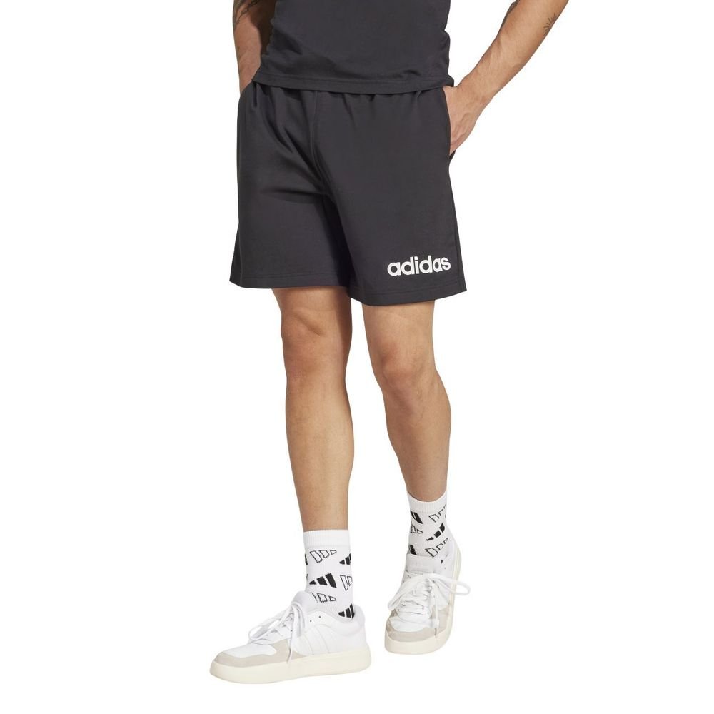 Shorts Adidas Essentials Linear Masculino JE9012 Preto 2