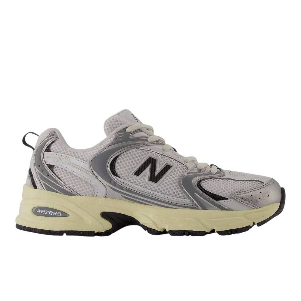 Tênis New Balance 530 Unissex U530ESA Branco/Prata