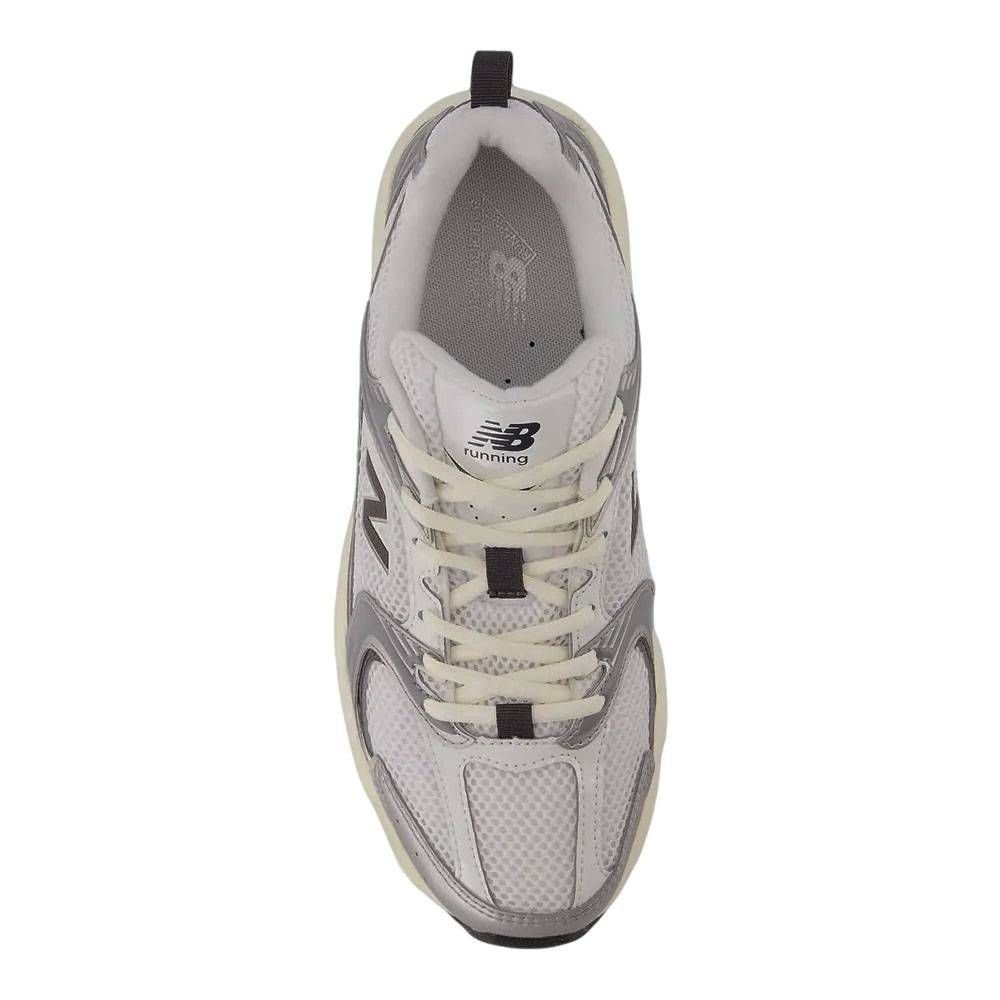 Tênis New Balance 530 Unissex U530ESA Branco/Prata 4