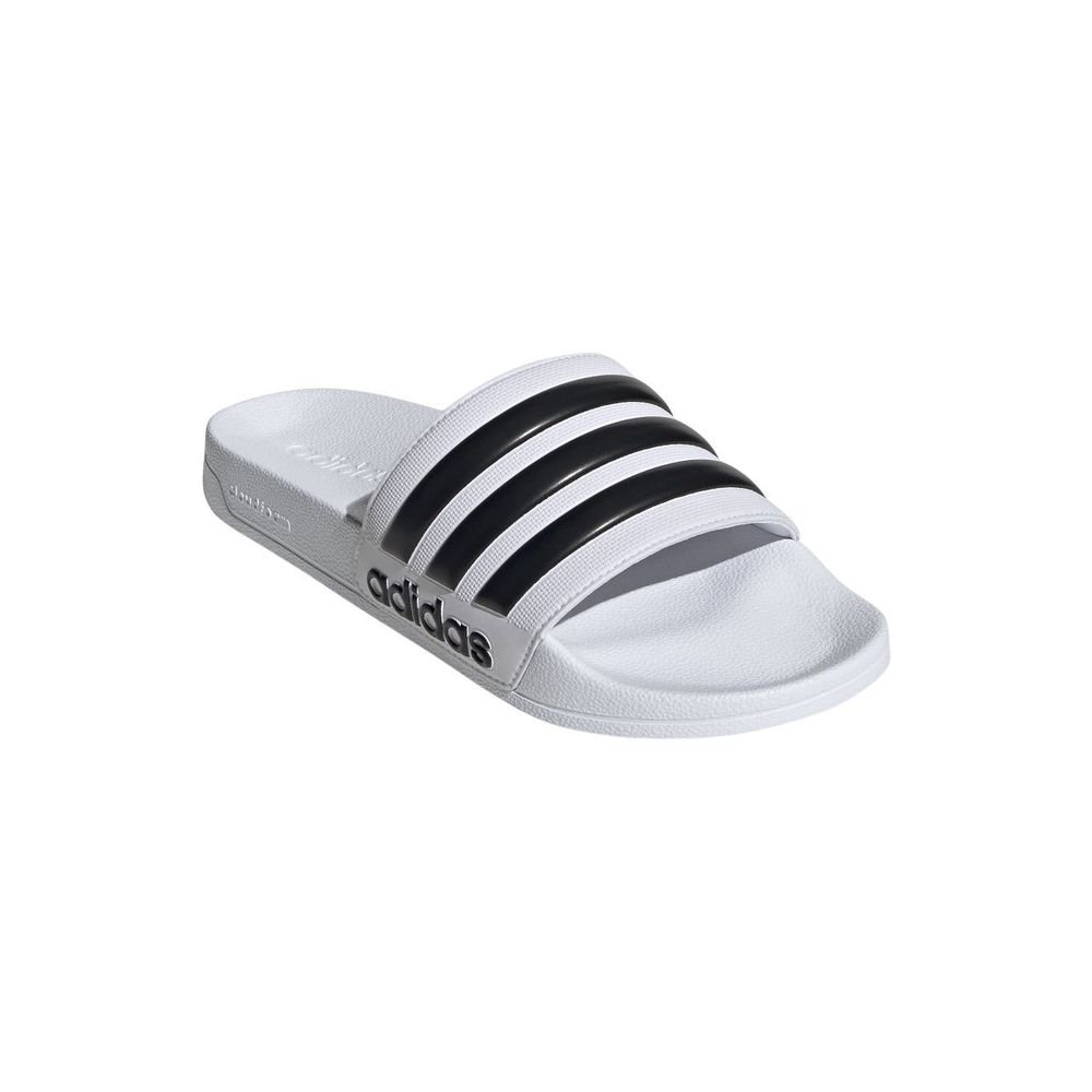 Chinelo Adidas Adilette Shower Unissex GZ5921 Branco/Preto 3