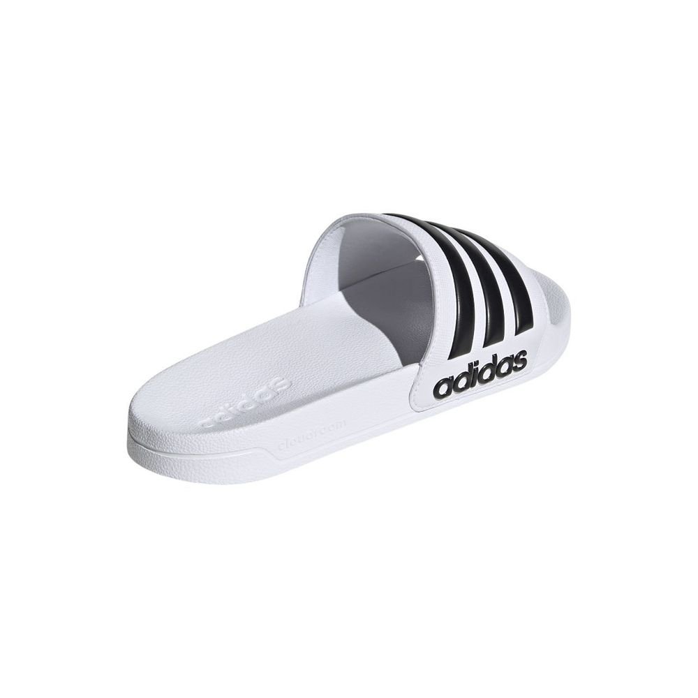 Chinelo Adidas Adilette Shower Unissex GZ5921 Branco/Preto 4