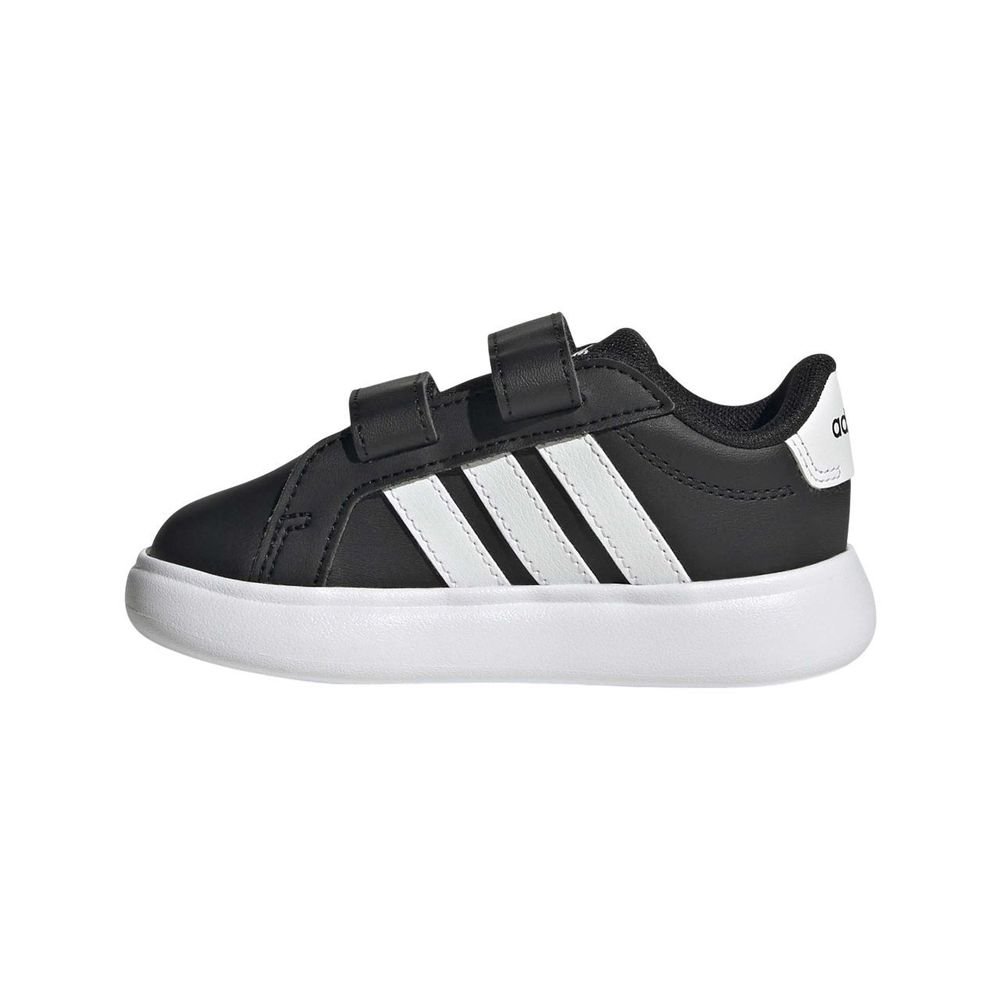 Tênis Infantil Adidas Grand Court 3.0 Bubble KI3234 Preto/Branco 2