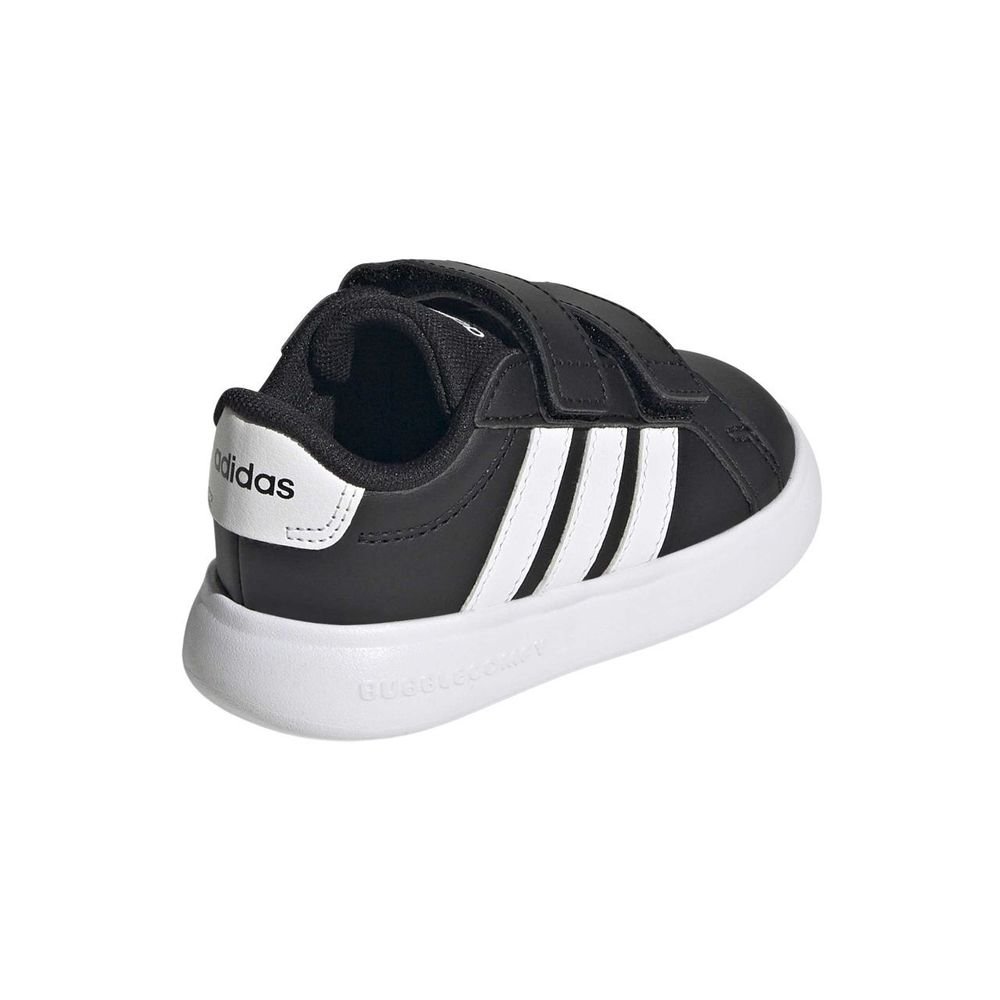 Tênis Infantil Adidas Grand Court 3.0 Bubble KI3234 Preto/Branco 3