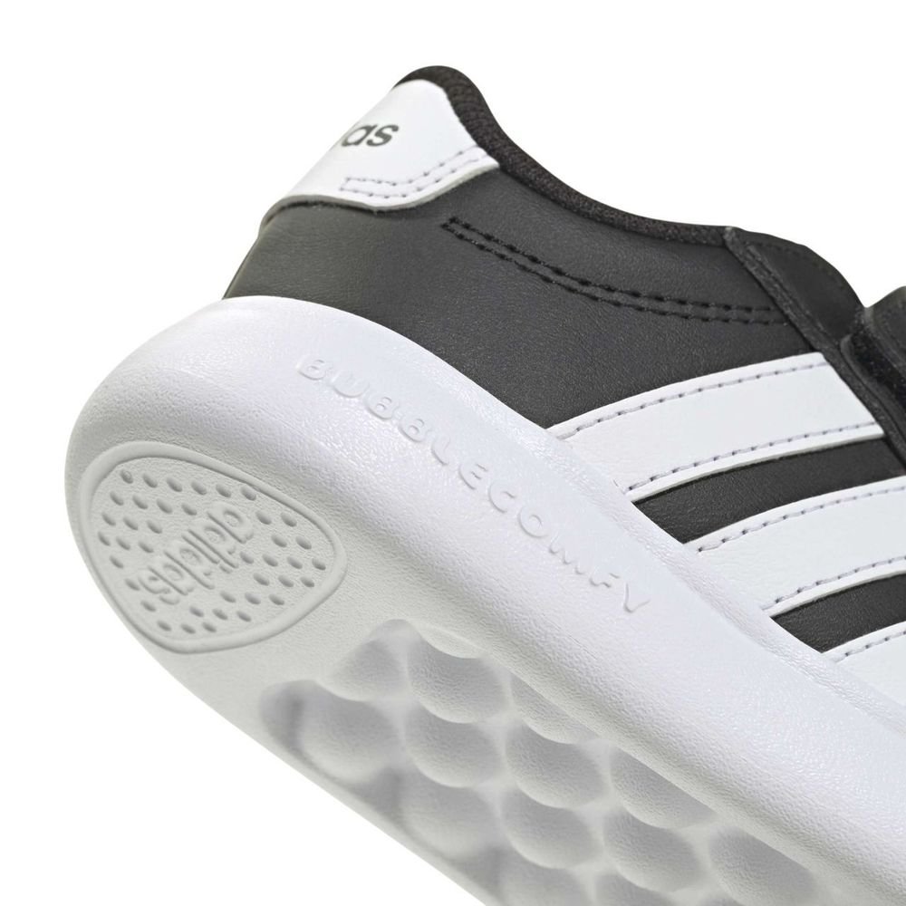 Tênis Infantil Adidas Grand Court 3.0 Bubble KI3234 Preto/Branco 7