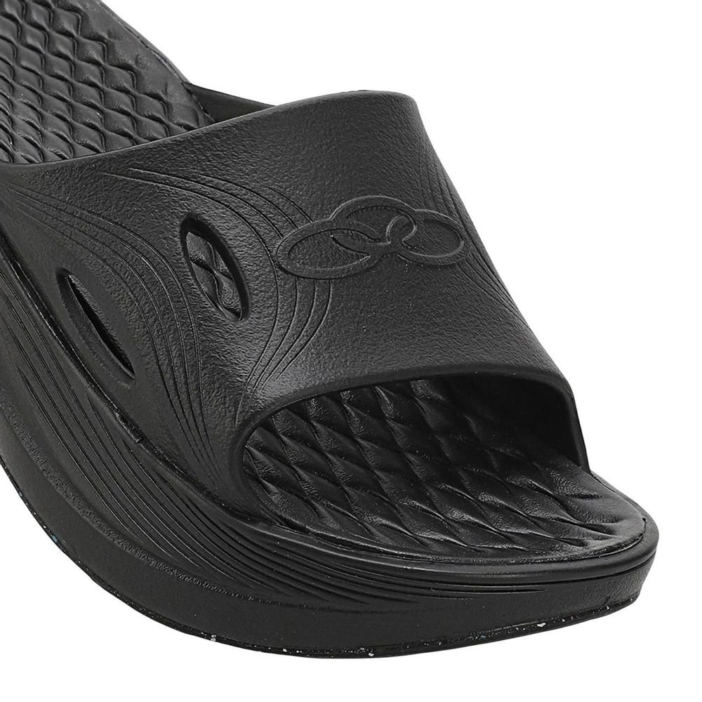 Chinelo Olympikus Pós Corre Unissex 54111405-PTO/PT Preto 6