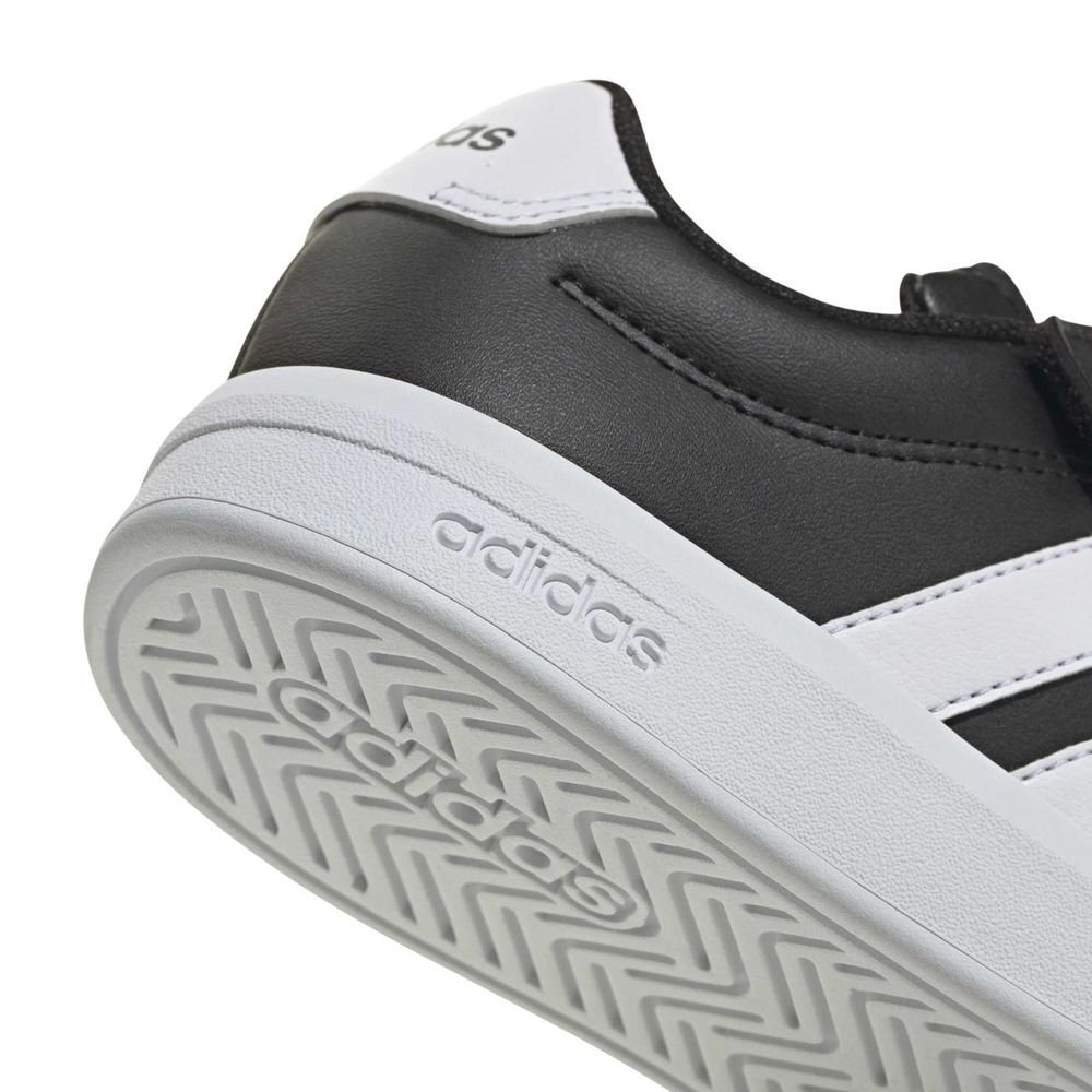 Tênis Infantil Adidas Grand Court 3.0 HP3533 Preto/Branco 8