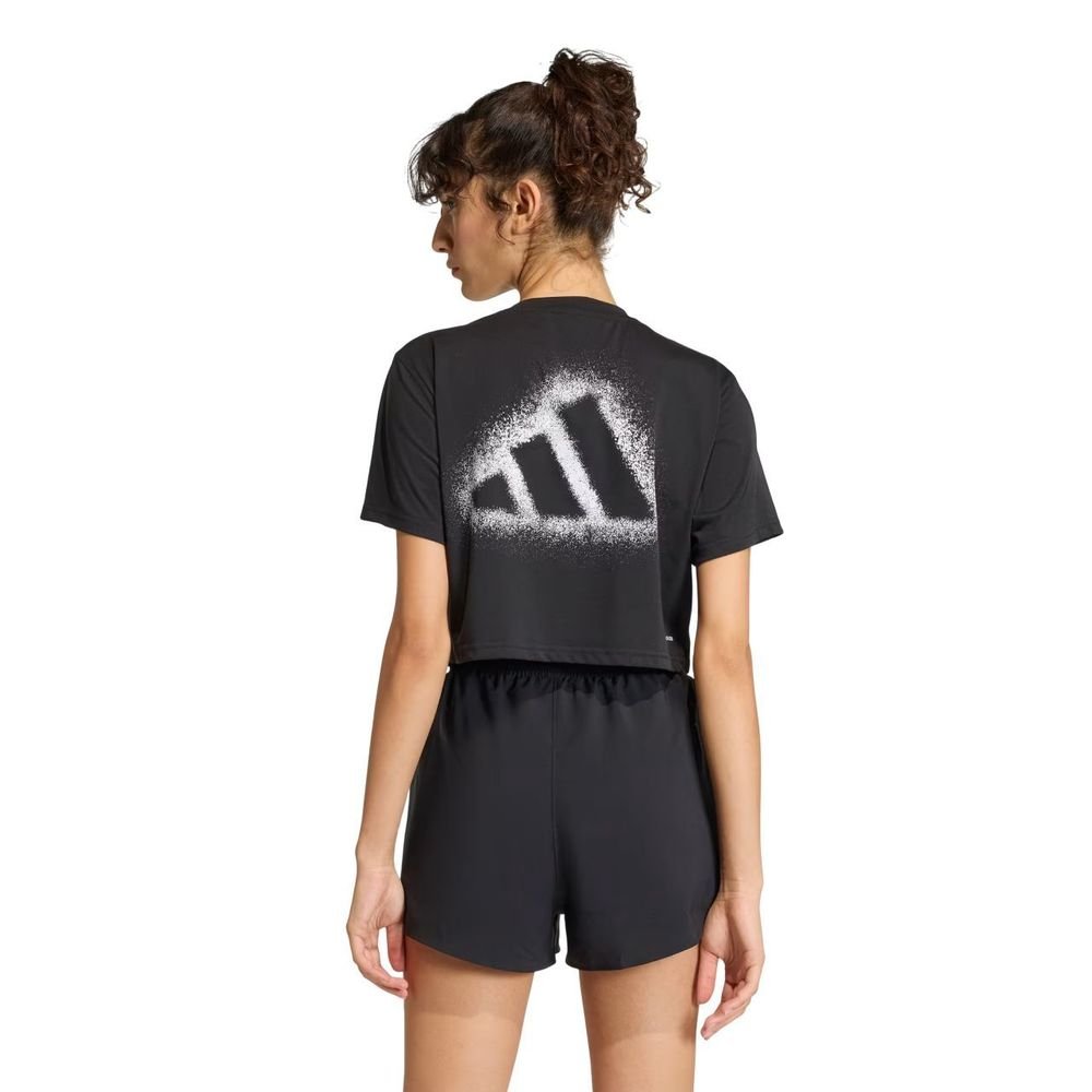 Camiseta Adidas M/C Power Feminina KB9396 Preto 2