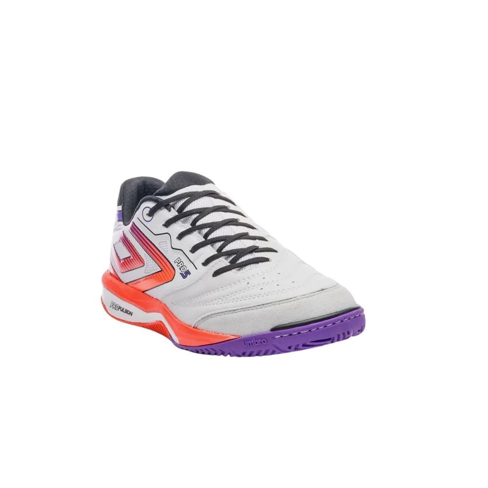 Chuteira Umbro Futsal Pro 5 Stable Masculina U03FB00439-241 Cinza 3