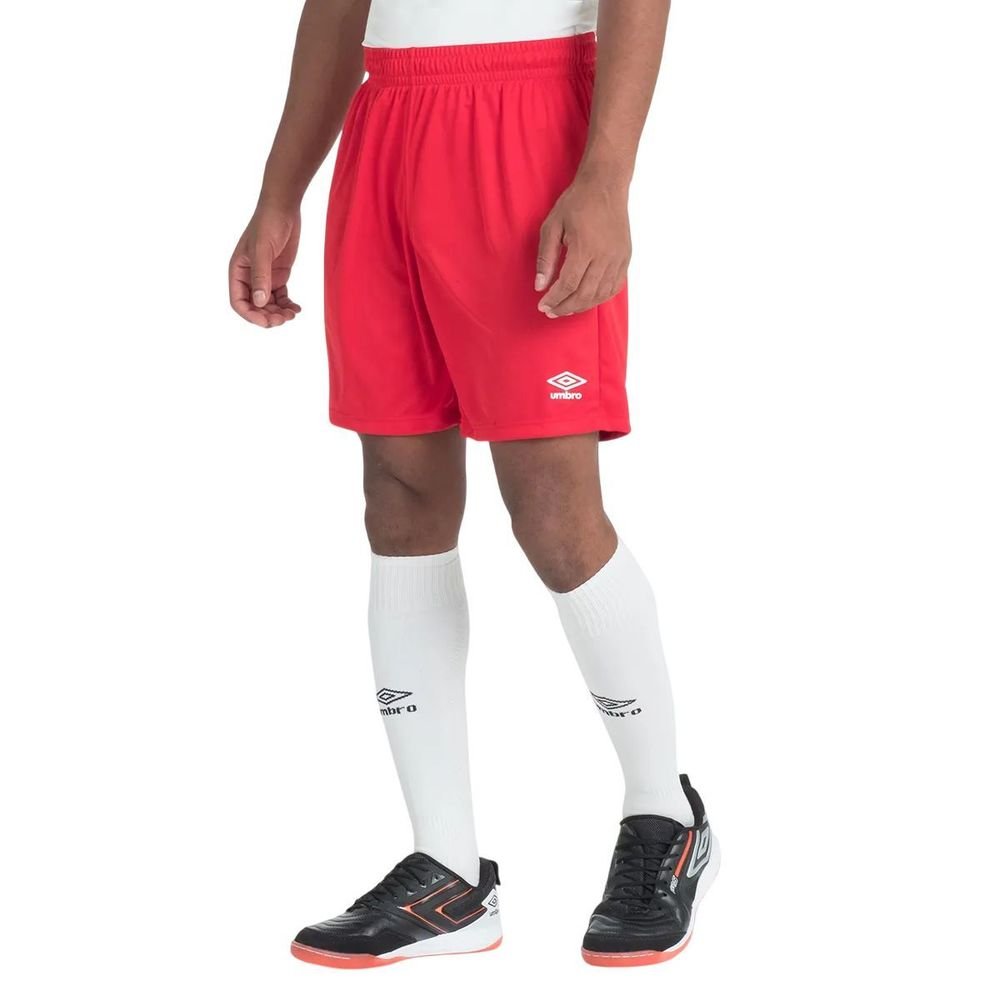Calção Umbro Legacy Masculino U11TW00433-444 Vermelho 4