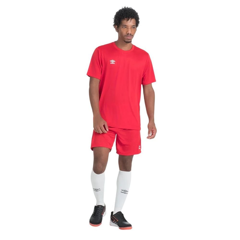 Calção Umbro Legacy Masculino U11TW00433-444 Vermelho 5