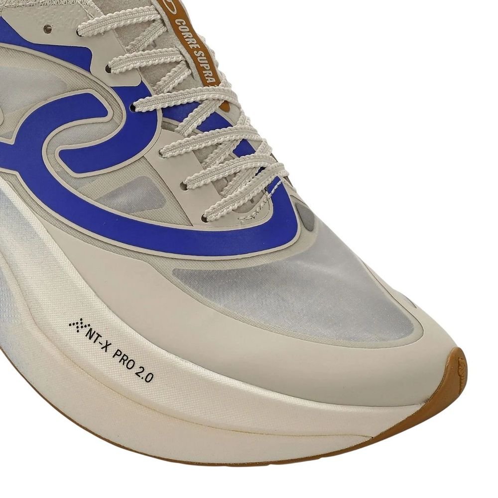 Tênis Olympikus Corre Supra 2 Feminino 43777397-AREOLY Bege/Azul 7