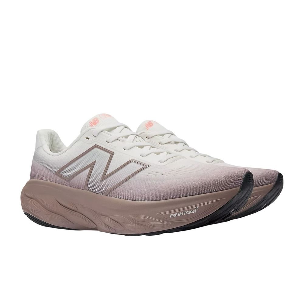 Tênis New Balance Fresh Foam X 1080 V14 Feminino W108014E Branco/Marrom 3
