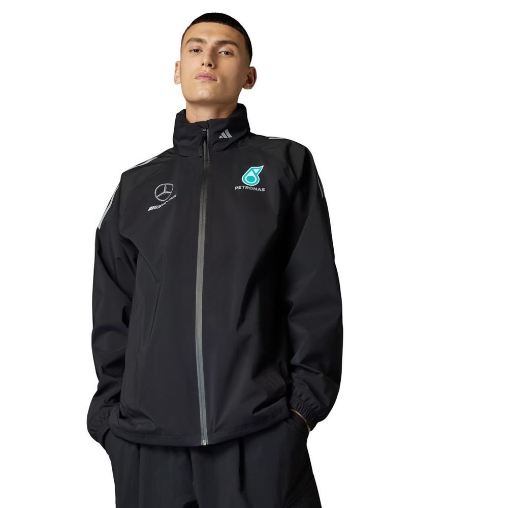 Jaqueta de Chuva Adidas Mercedes Mechanics Masculina JX0760