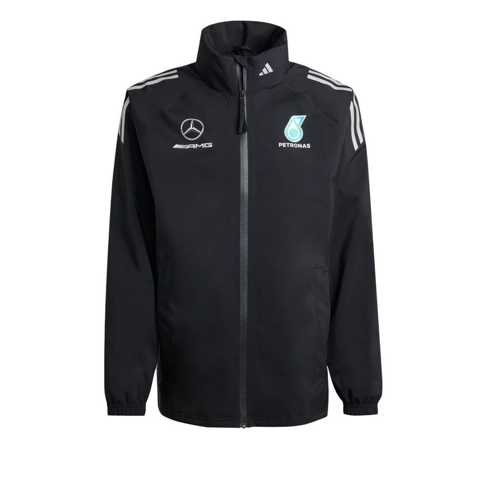 Jaqueta de Chuva Adidas Mercedes Mechanics Masculina JX0760 Preto 3