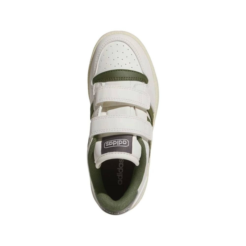 Tênis Juvenil Adidas Break Start JQ0095 Branco/Verde 8
