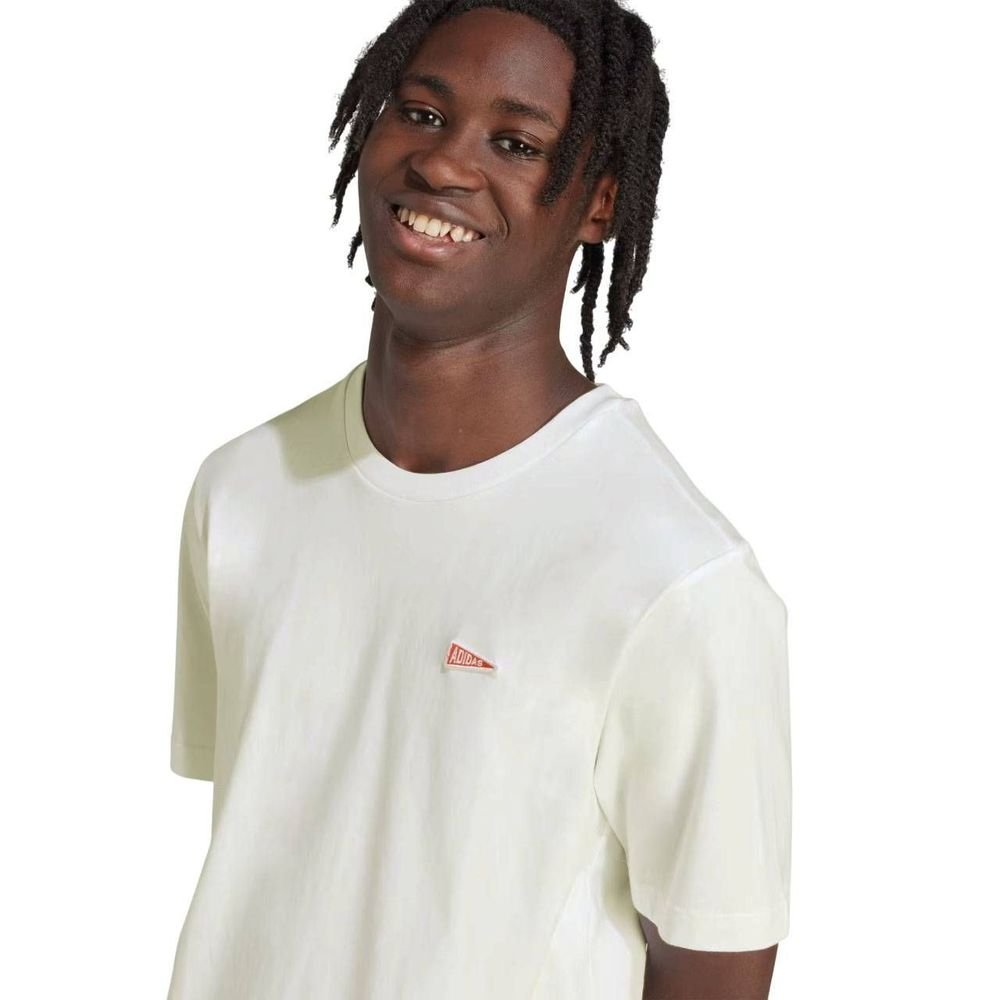 Camiseta Adidas M/C Gráfica Masculina JL9226 Branco