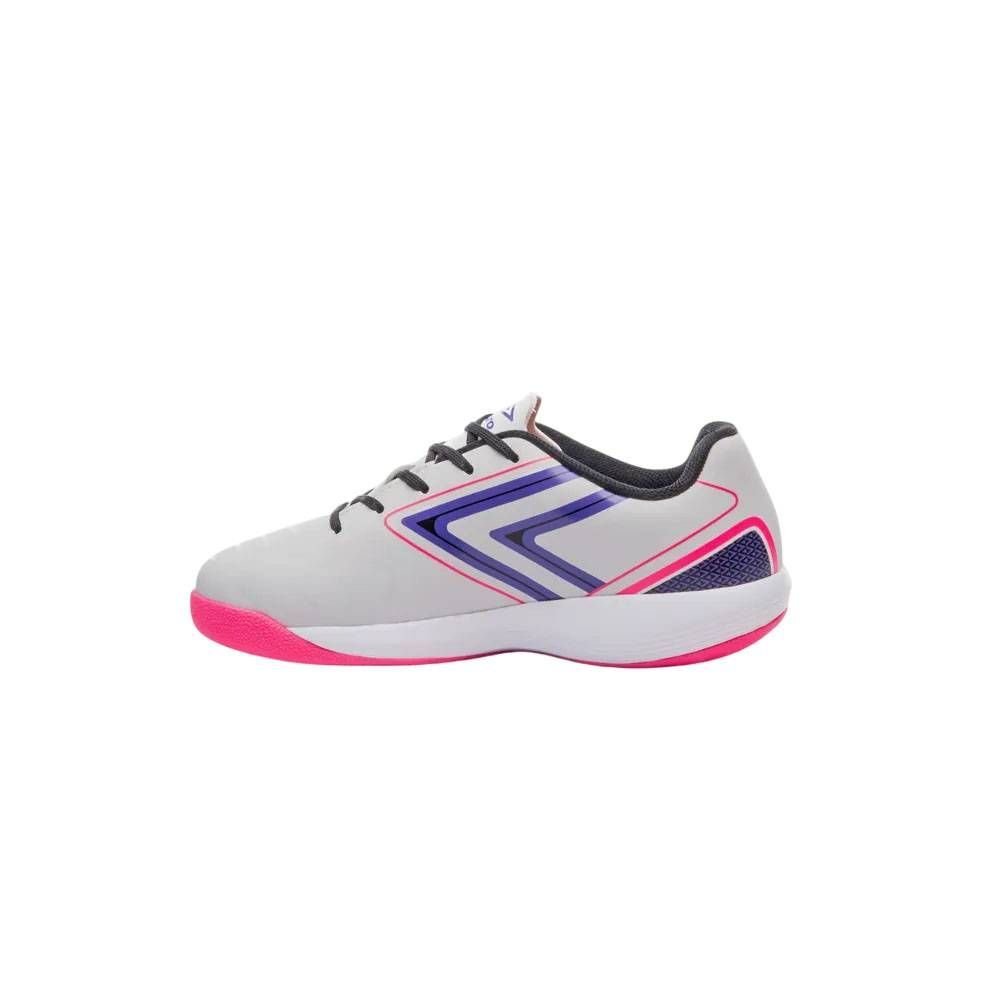 Chuteira Juvenil Umbro Futsal Pro 5 Jr U07FB00092-210 Cinza 2