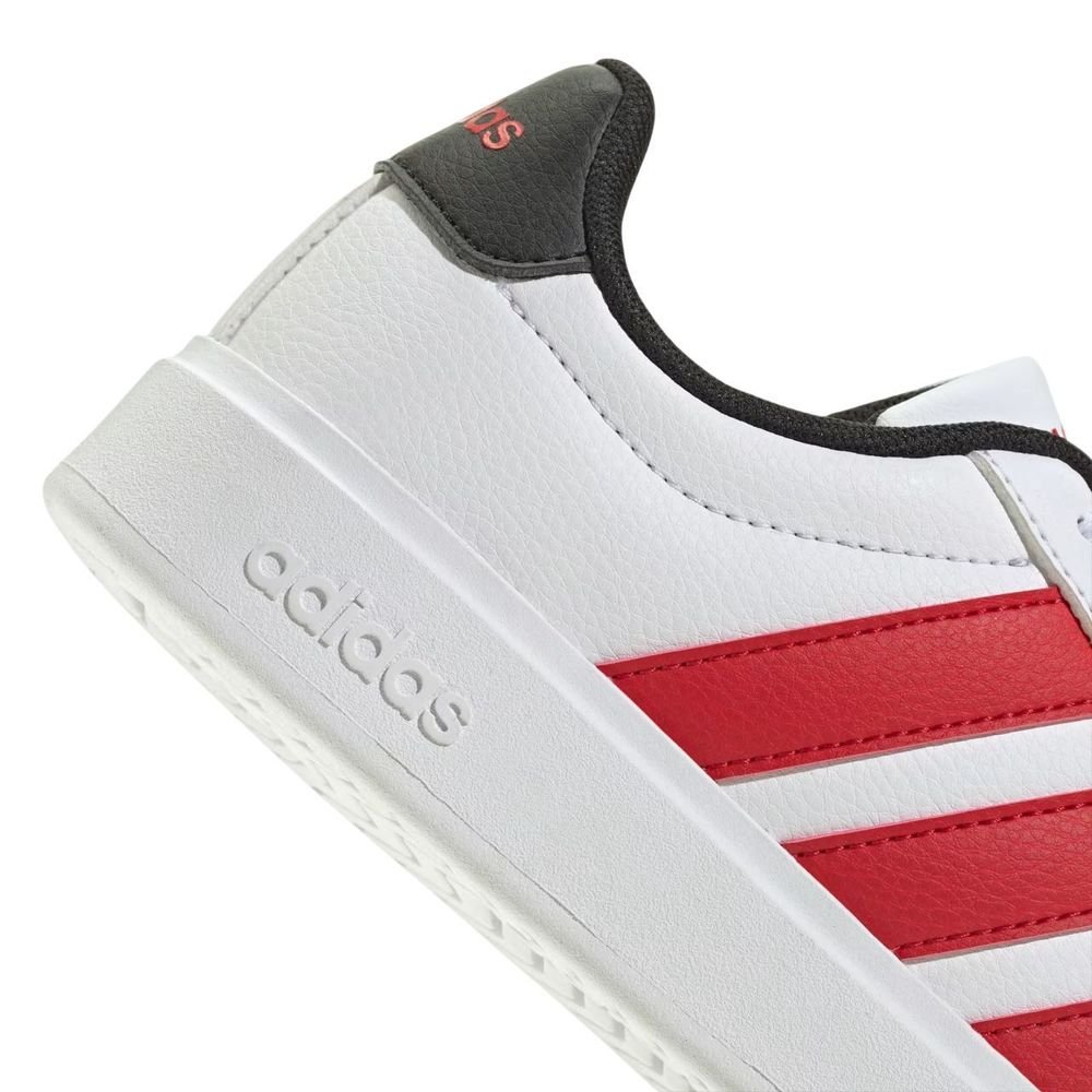 Tênis Juvenil Adidas Street Talk JQ8612 Branco/Vermelho 8
