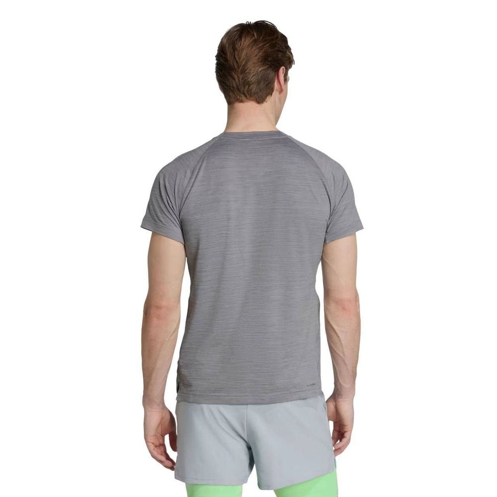 Camiseta Adidas M/C Gym Masculina KA0644 Cinza 3