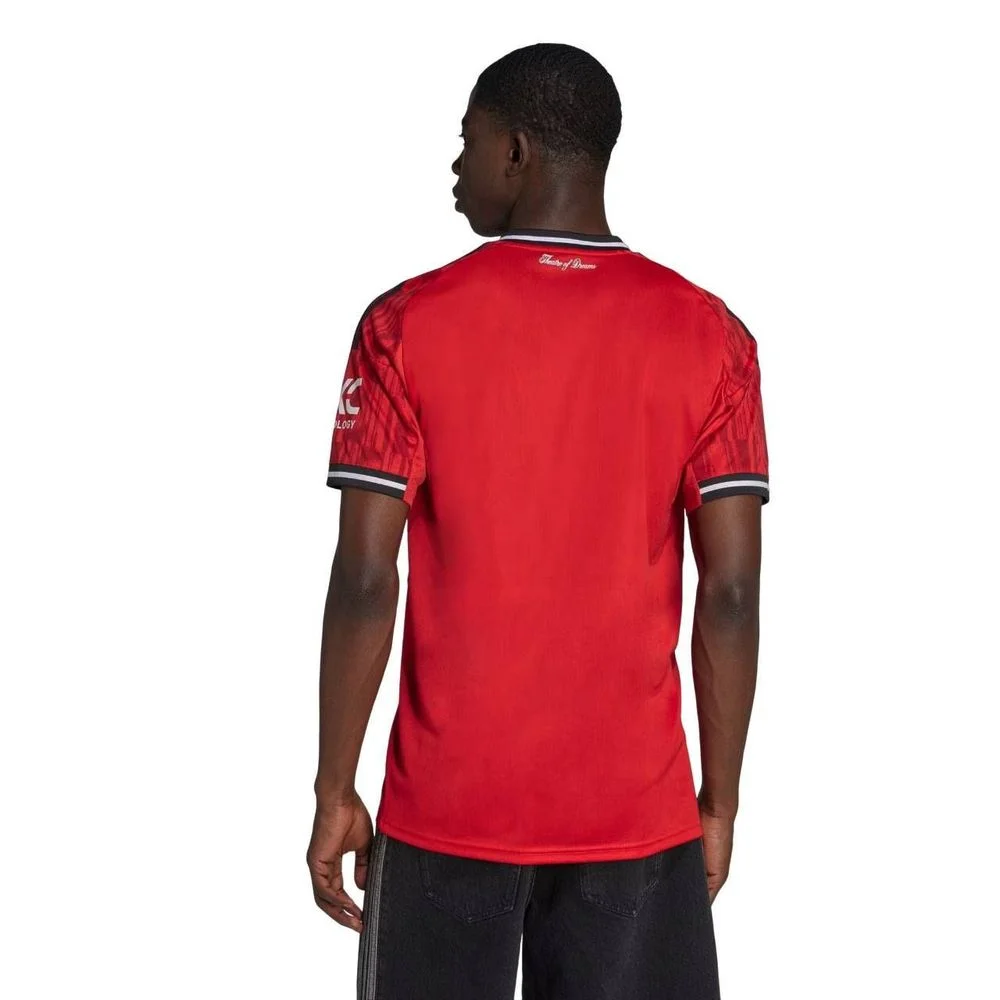 Camiseta Adidas M/C Manchester United I 25/26 Masc JI7428 Vermelho 5