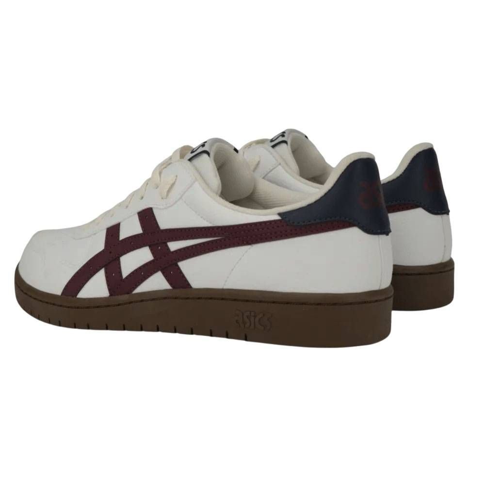 Tênis Asics Japan S Masculino 1201A555-117 Branco/Bordô 4