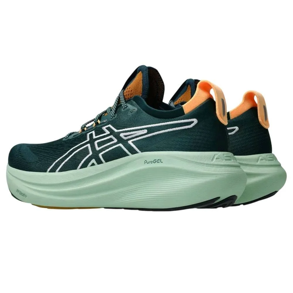 Tênis Asics Gel Nimbus 27 TR Masculino 1011C136-300 Verde 3