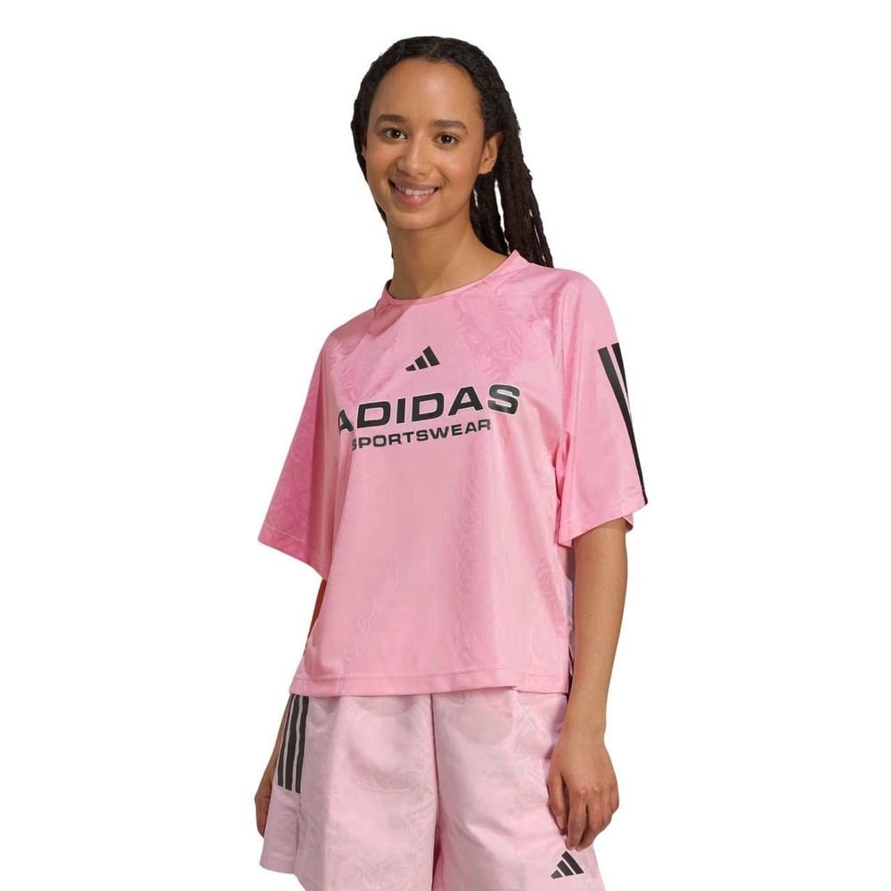 Camiseta Adidas M/C Tiro Q3 Feminina JL9213